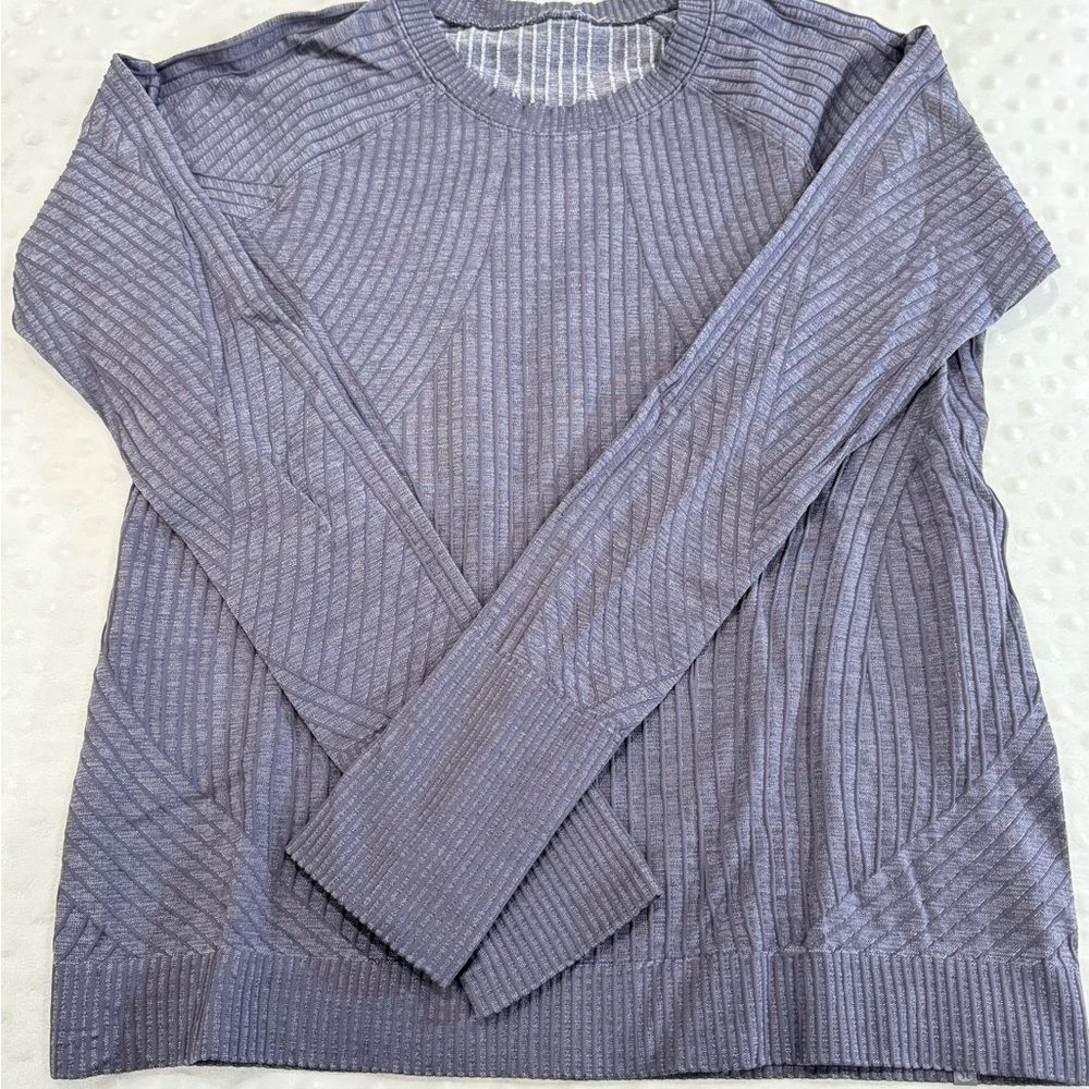 Lululemon Athletica Purple Long Sleeve Tee